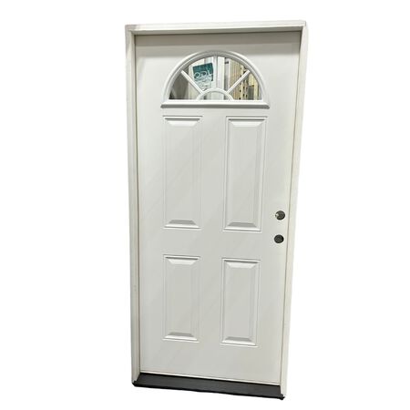 Door 2-8 Rh Steel 4 Panel Fanl